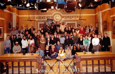 Texas Justice cast and crew.